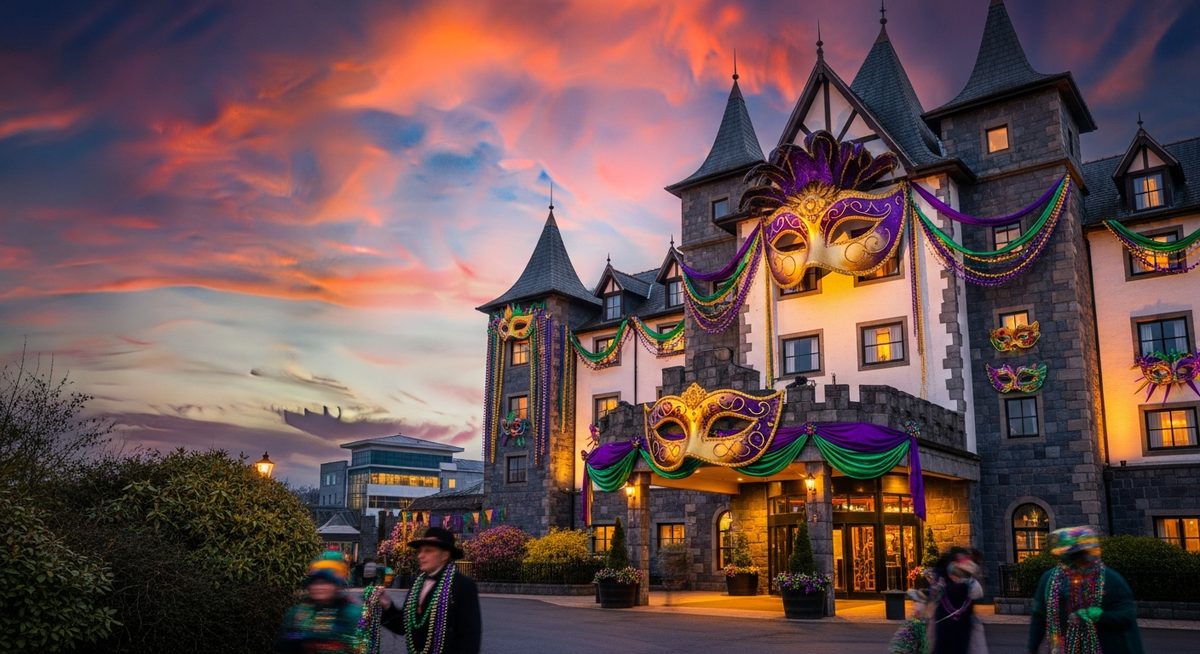 Alton Towers Hotel Near Mardi Gras 2026