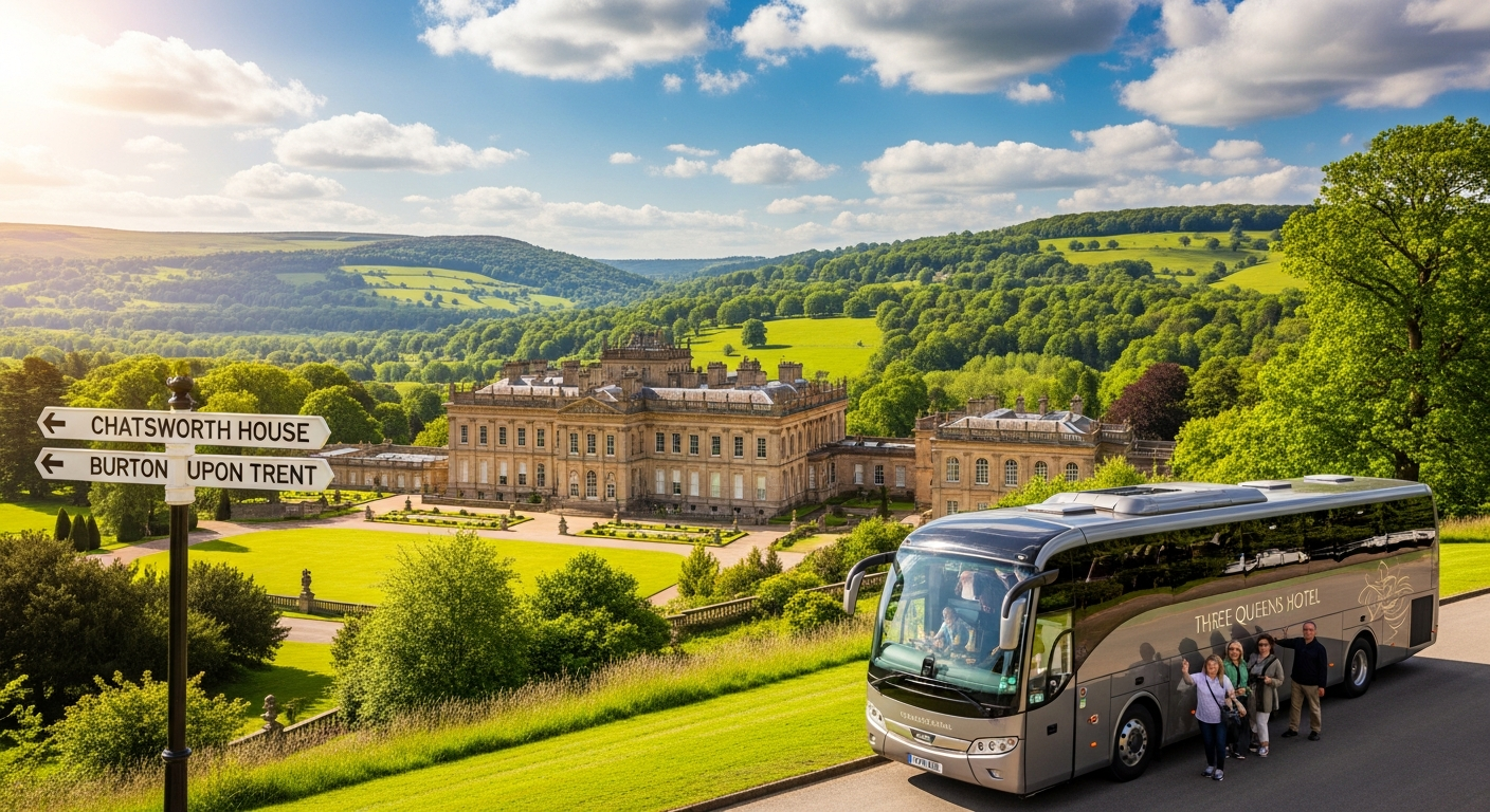Chatsworth House Day Trip from Burton | Three Queens