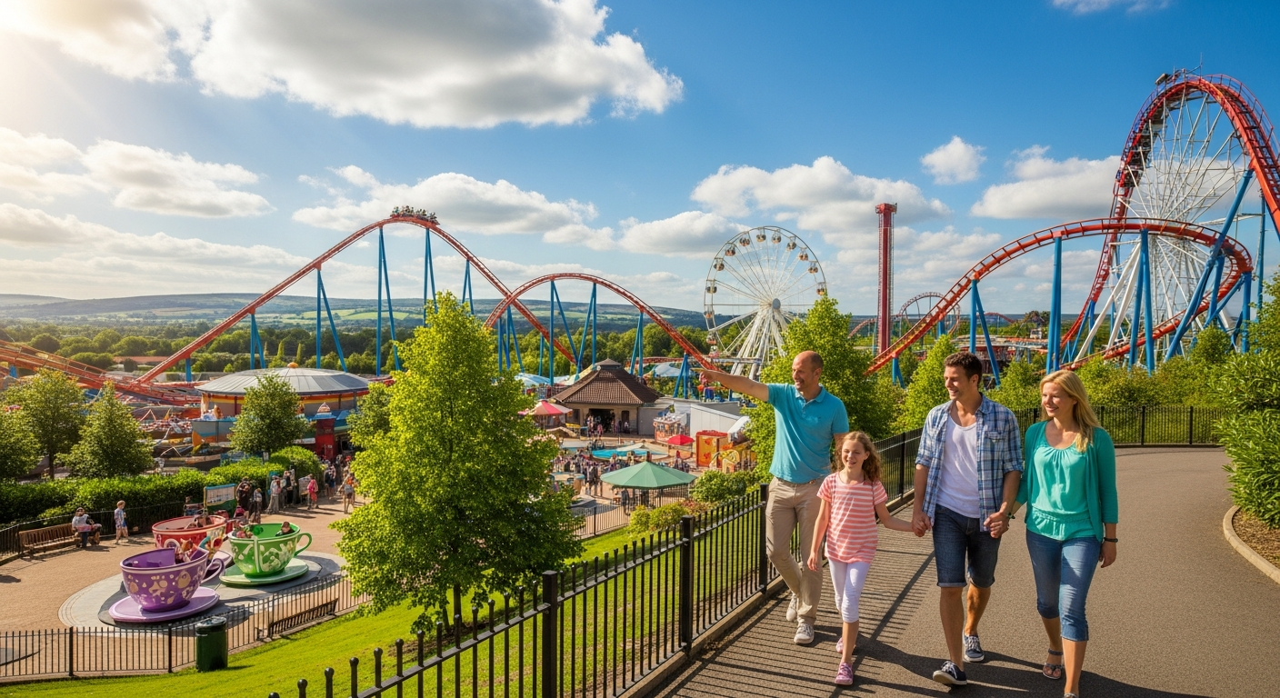 Drayton Manor Day Trip from Burton Hotel