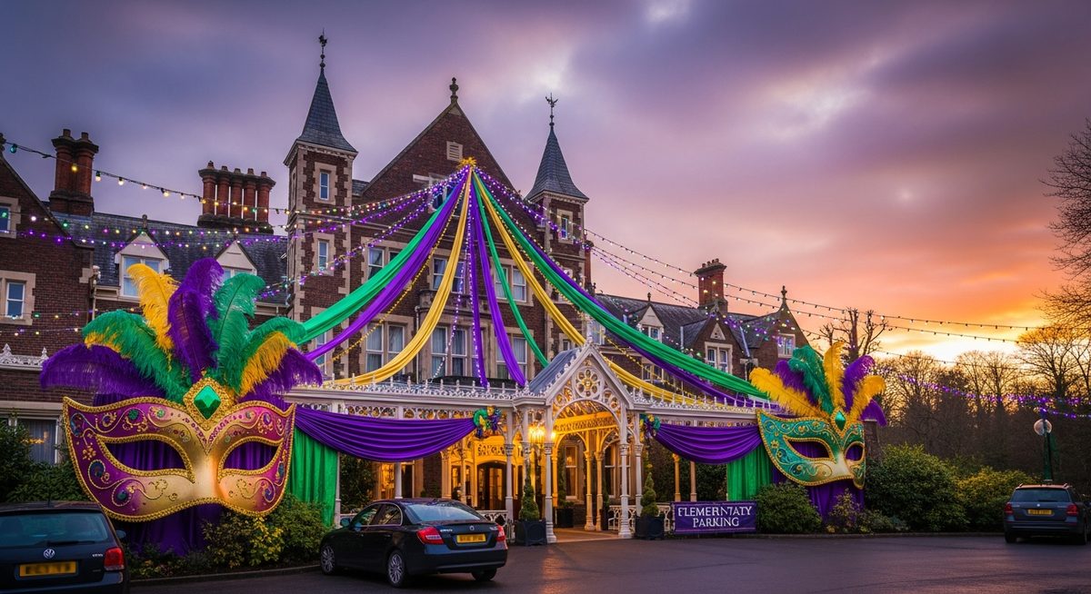 Alton Towers Hotel near Mardi Gras Event