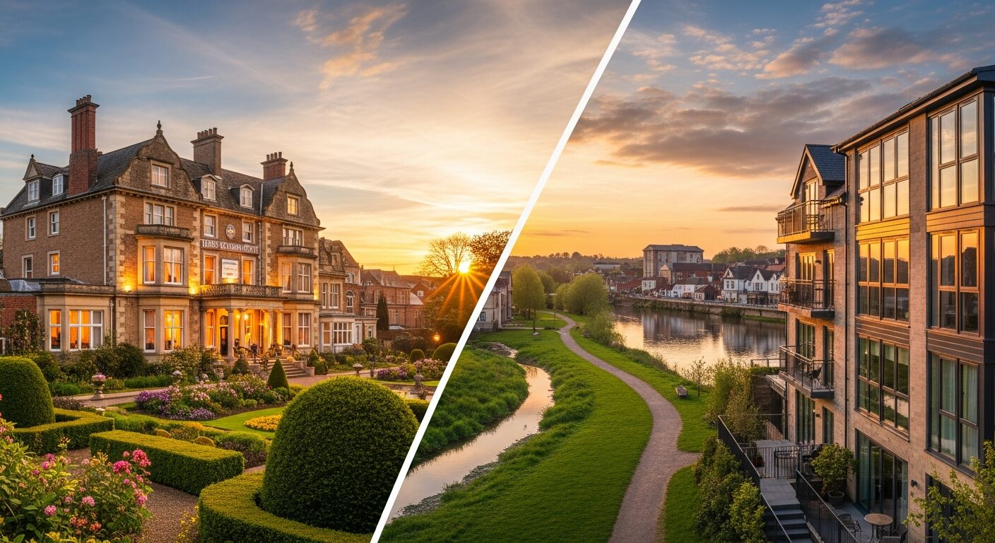 How Three Queens Hotel Compares to Airbnb in Burton