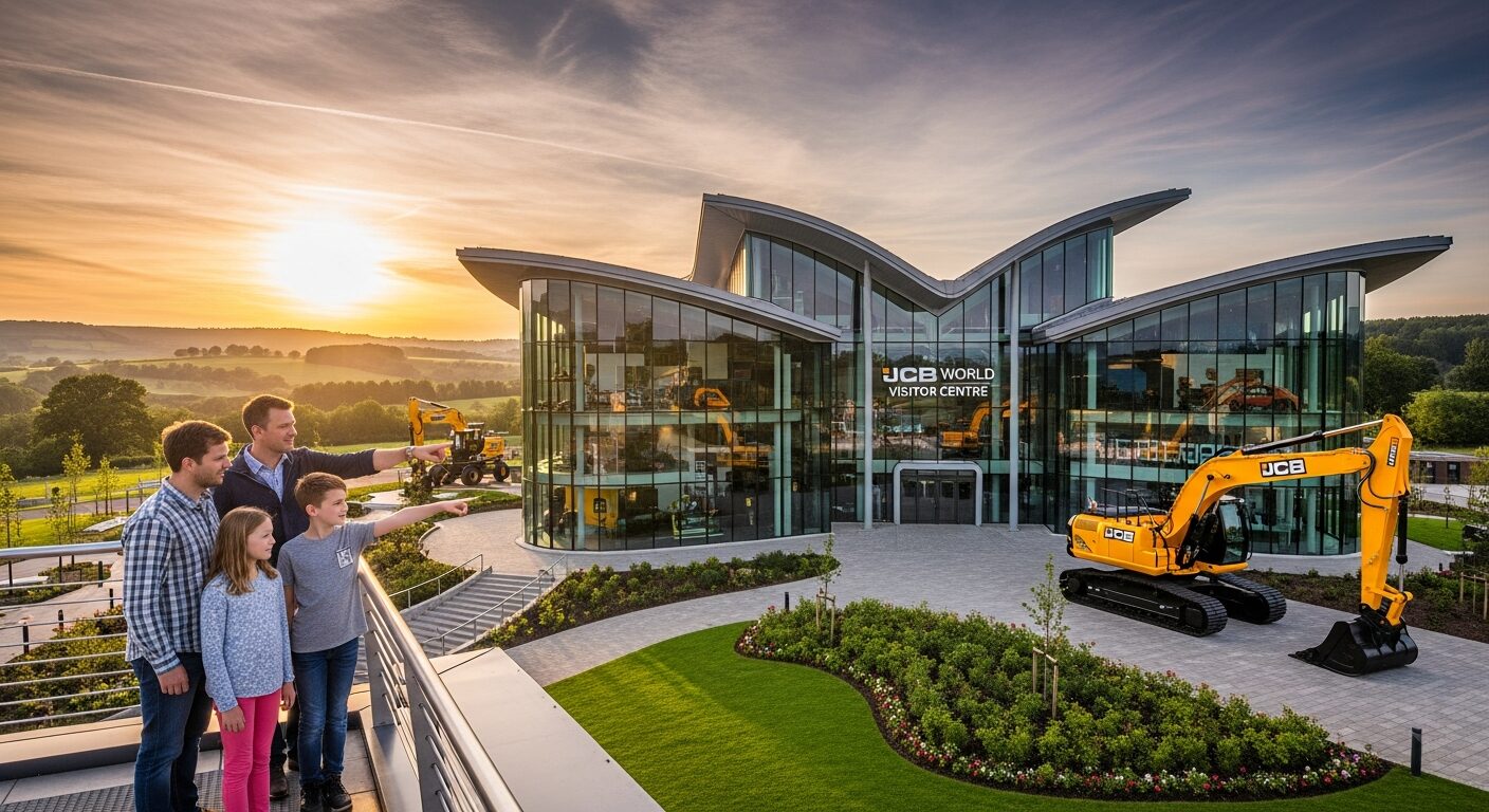 JCB World Visitor Centre: Engineering Marvels Near Burton