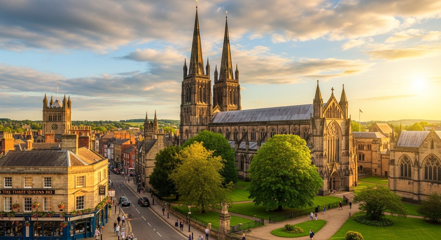Lichfield Cathedral: A Day Trip from Burton upon Trent