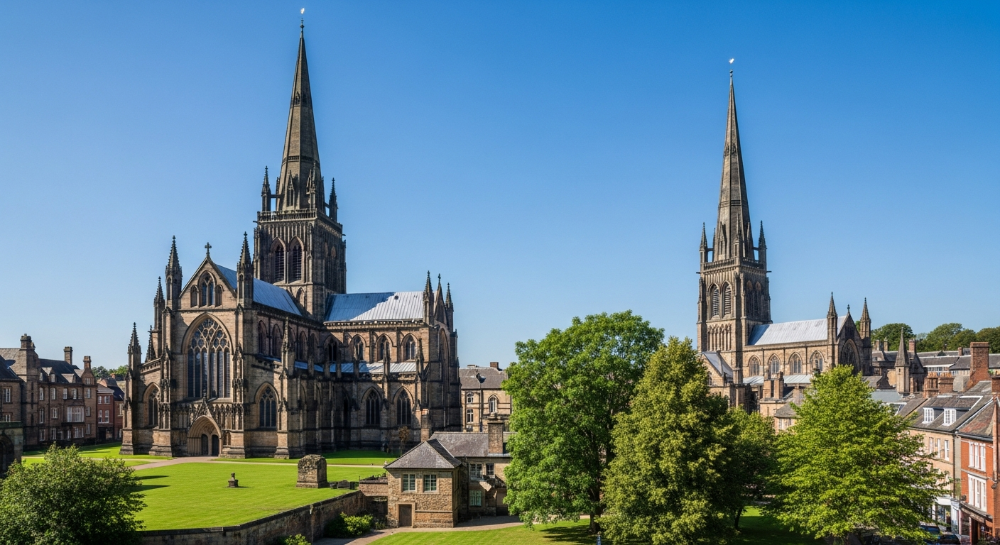 Lichfield Cathedral: A Day Trip from Burton