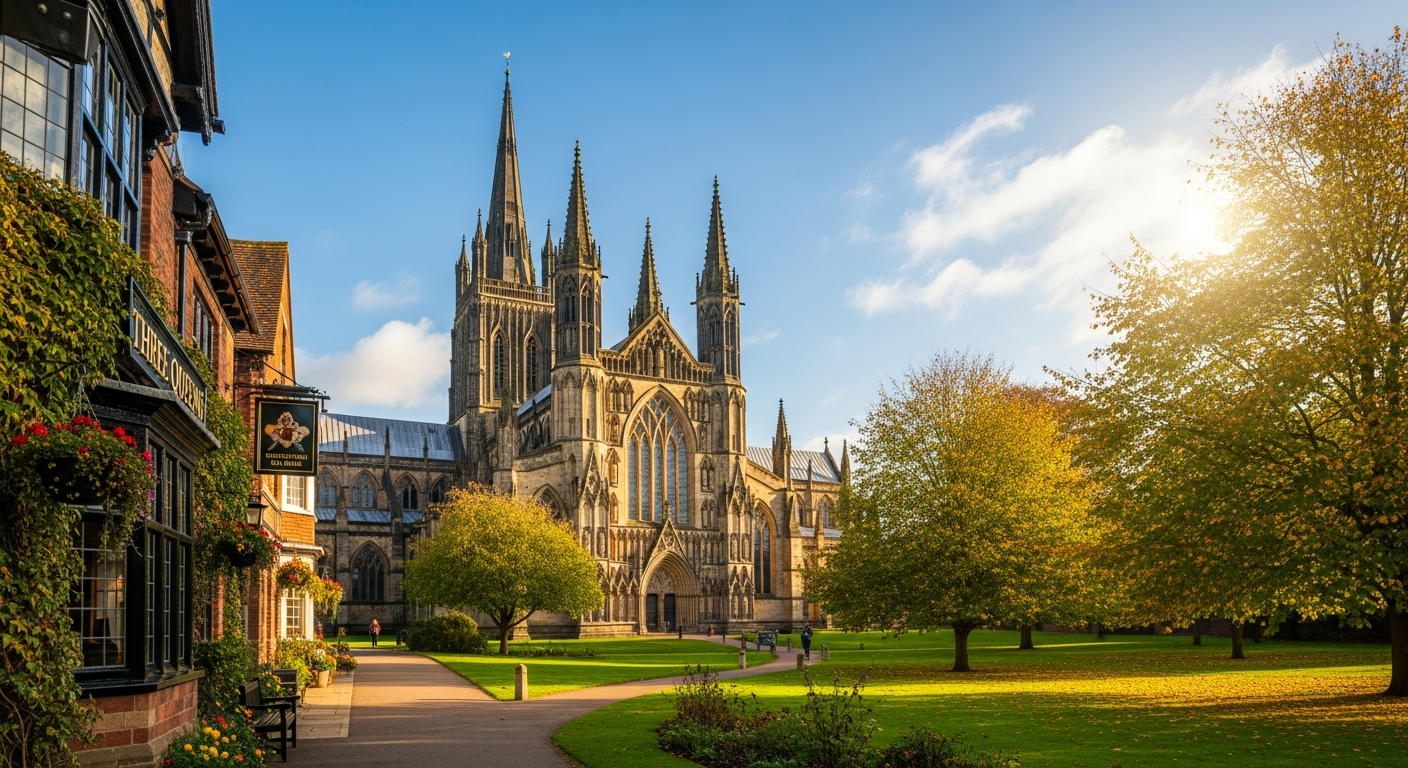 Lichfield Cathedral Day Trip from Burton | Three Queens