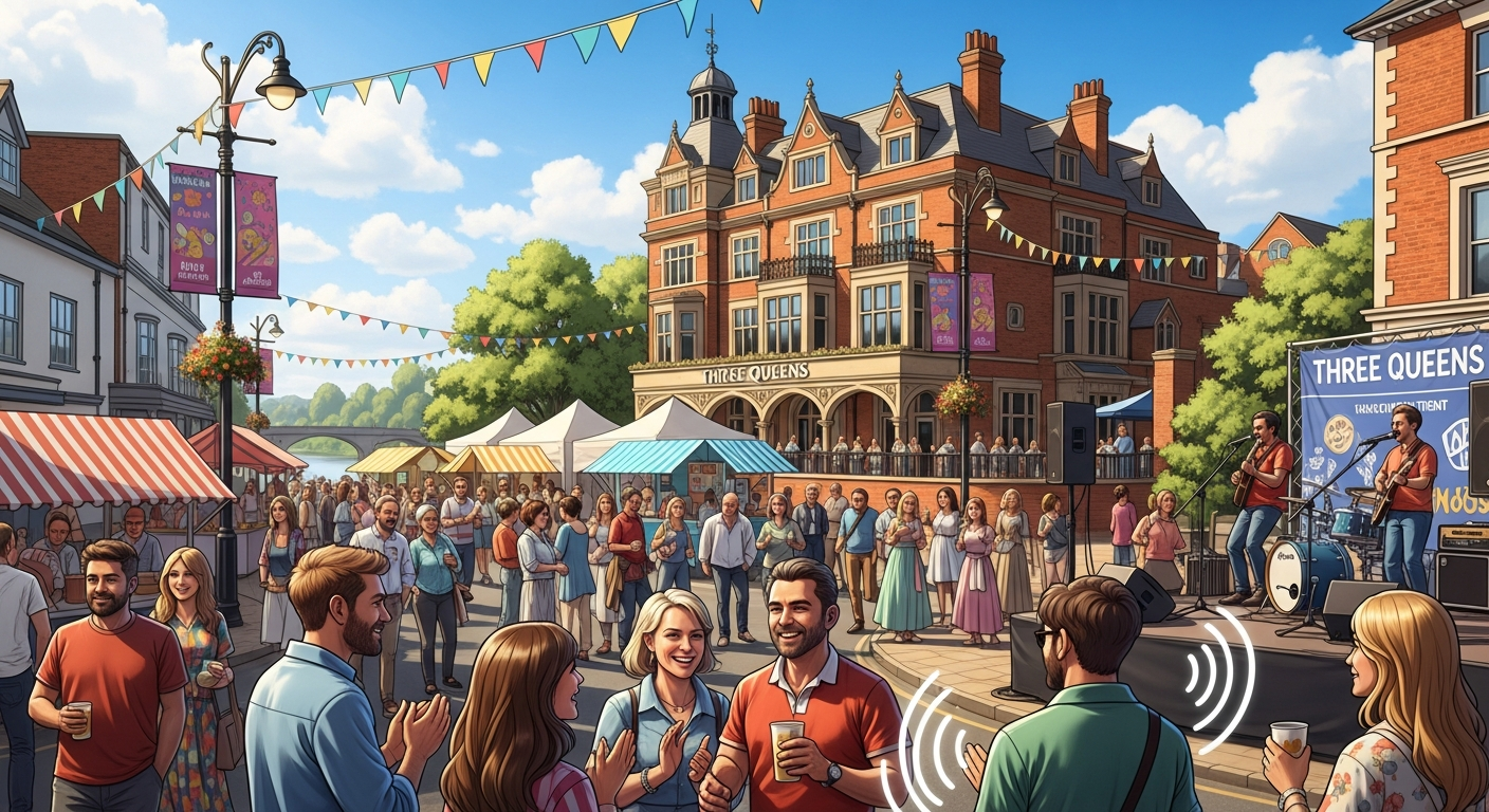 Summer Events in Burton | Three Queens Hotel