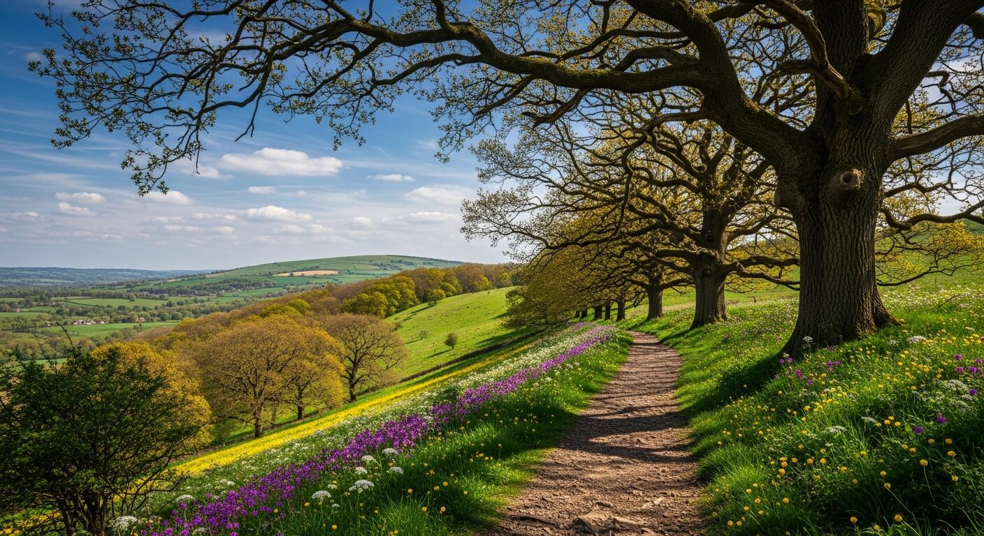 The National Forest: Walking Trails Near Burton upon Trent