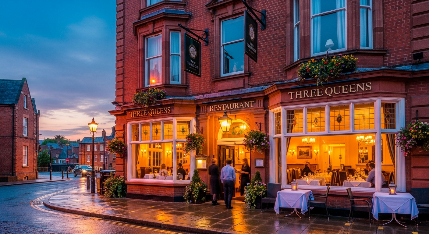 Top Restaurants in Burton | Three Queens Hotel