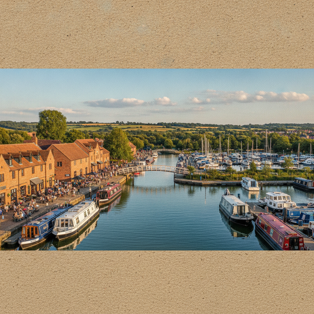 A Scenic Barton Marina Day Out from Burton upon Trent