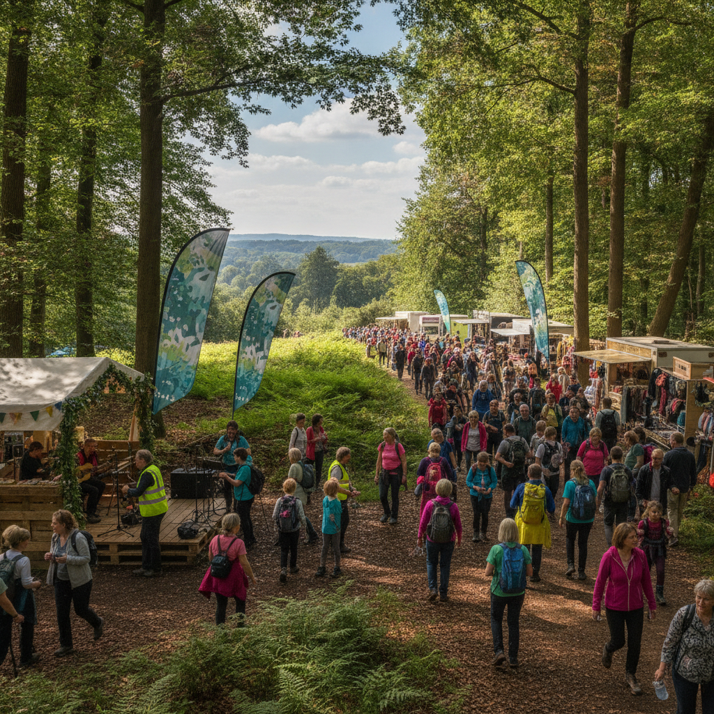 Guide to the National Forest Walking Festival in Burton