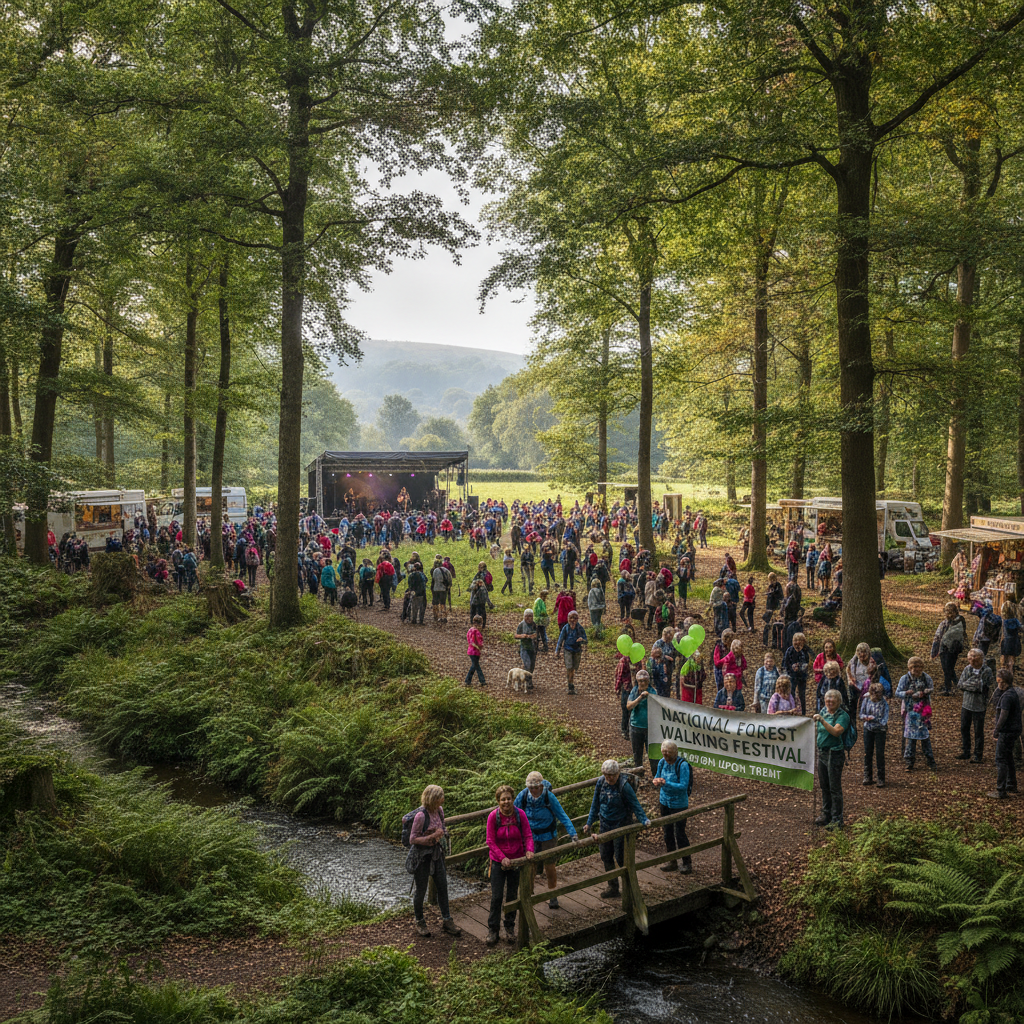 Guide to the National Forest Walking Festival from Burton