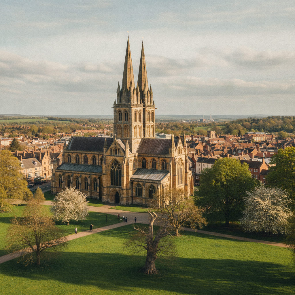 Lichfield Cathedral Day Trip from Burton upon Trent