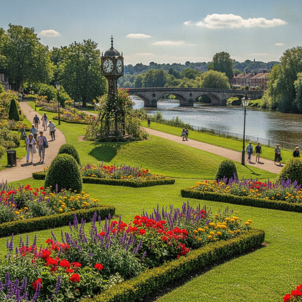 Stapenhill Gardens in Burton upon Trent: Visitor Guide