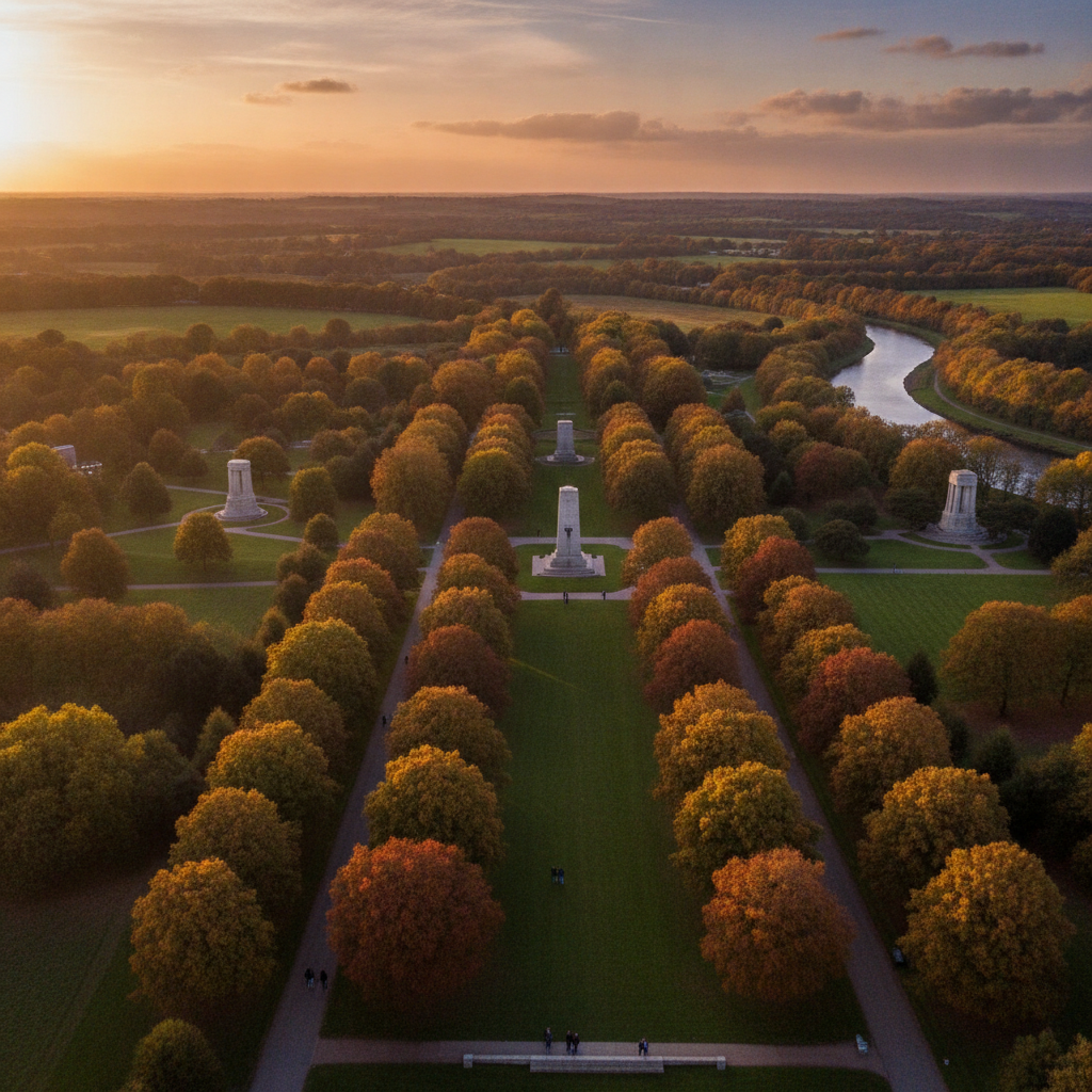 Visiting the National Memorial Arboretum from Burton