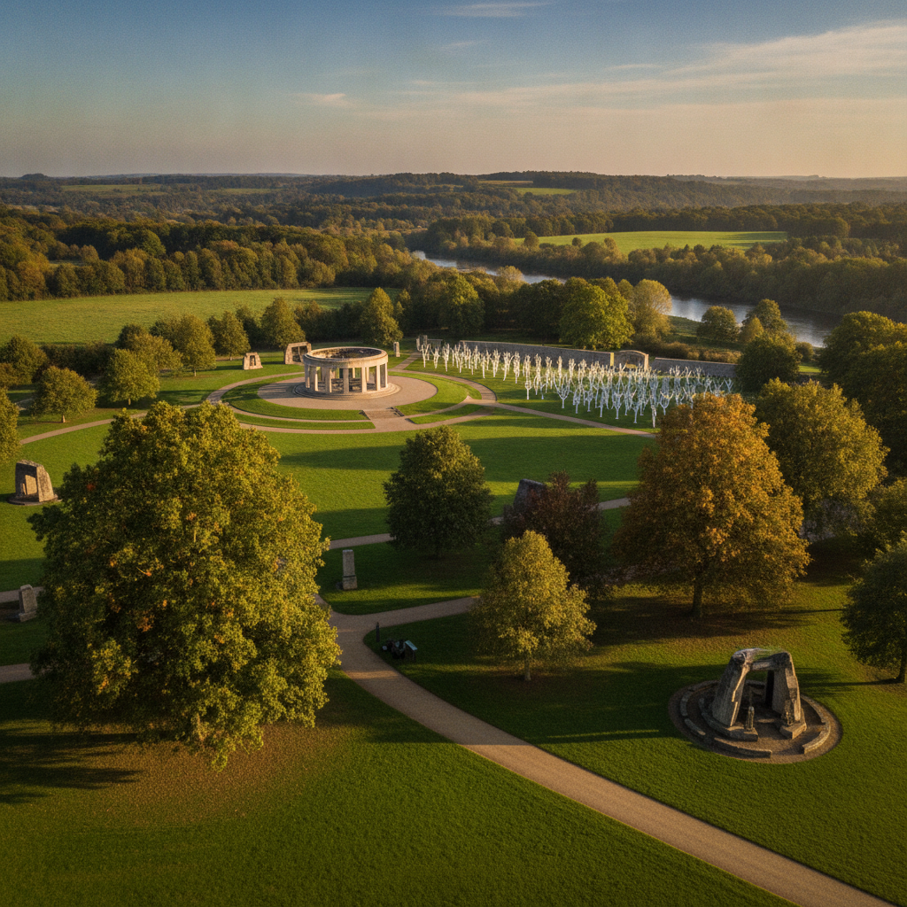 Visiting the National Memorial Arboretum from Burton
