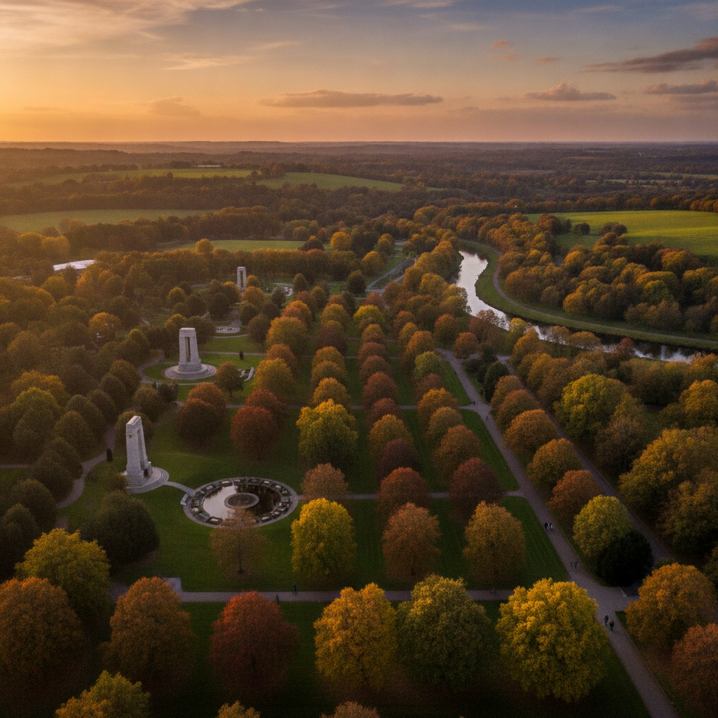 Visiting the National Memorial Arboretum from Burton